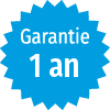 Garantie 1 an