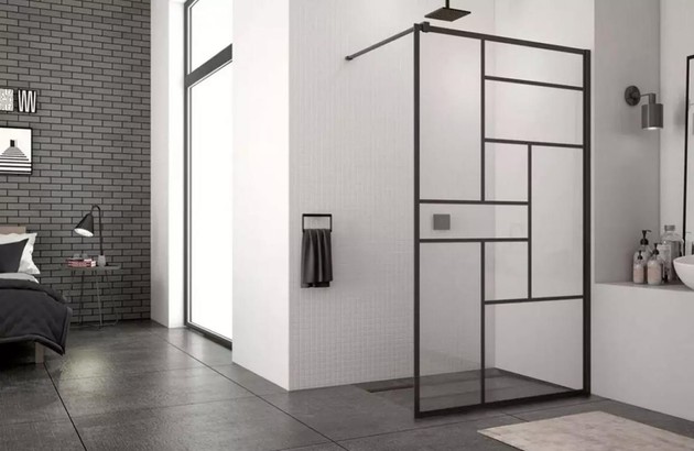 Paroi de douche verrière Loft 73 de SanSwiss