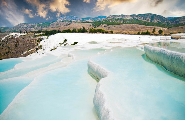 Le travertin de Turquie - Pamukkale