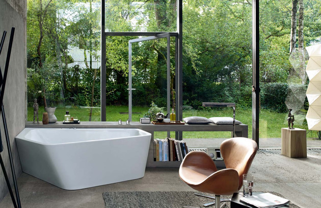 Baignoire d'angle Paiova de chez Duravit