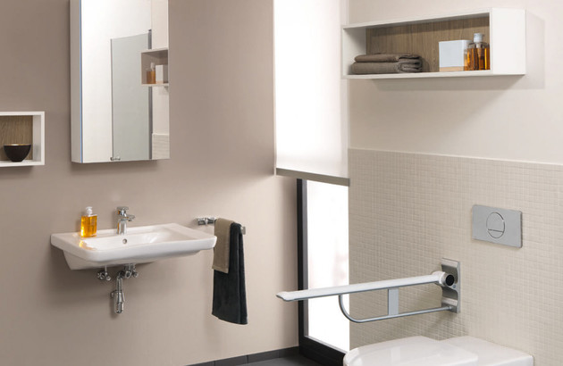 Lavabo extrat plt pour PMR Architectura Vita de Villeroy & Bosch