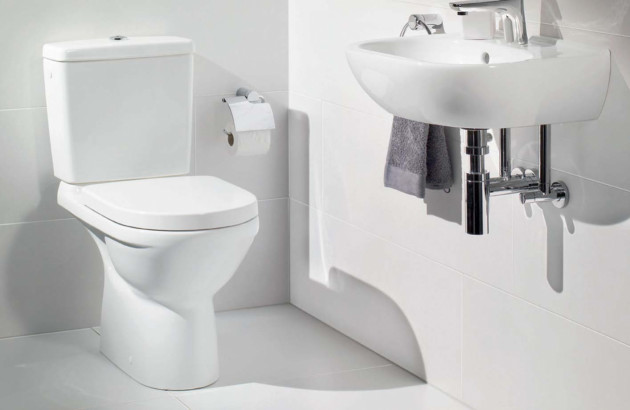 Pack WC avec cuvette sur pied O.novo Vita de Villeroy & Boch