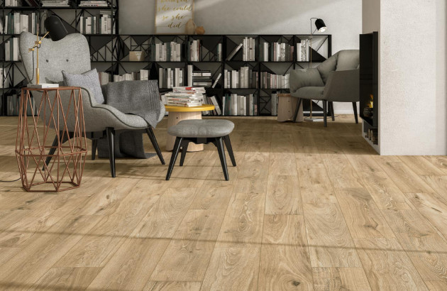 Carrelage Eiche effet parquet de la marque Novabell