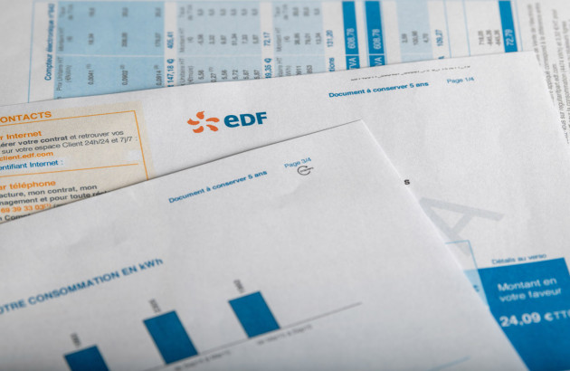 facture edf électricité 