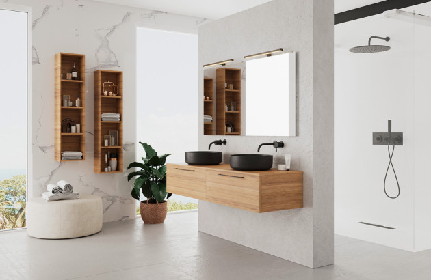 Salle de bain zen : 4 ambiances à adopter (nature, design, spa, brute)