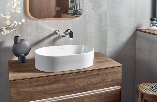 Meuble de salle de bains avec vasque à poser