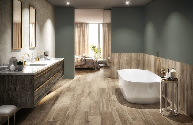 Salle de bain aménagée design et sur-mesure - La Compagnie des