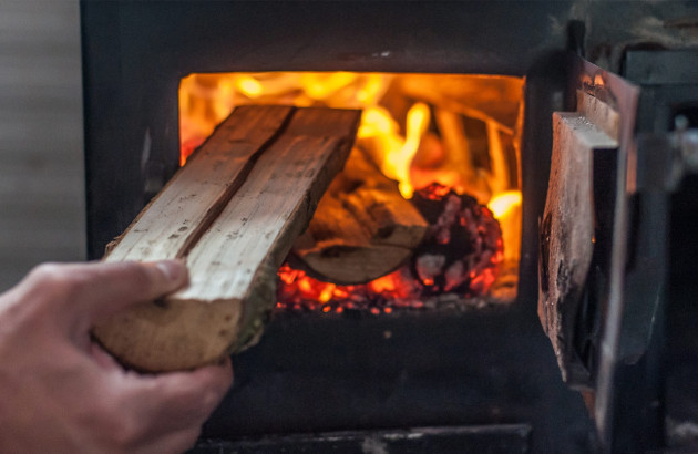 Fonctionnement d'un poêle à bois