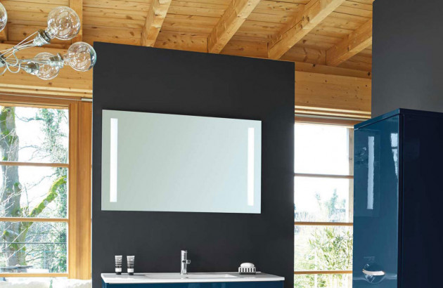 Miroir de salle de bain avec éclairage Major Decotec