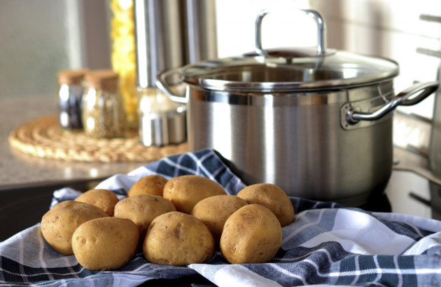 Eau de cuisson des pommes de terre