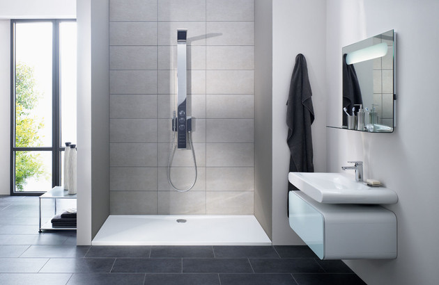 Douche avec receveur Ultra Flat de Ideal Standard