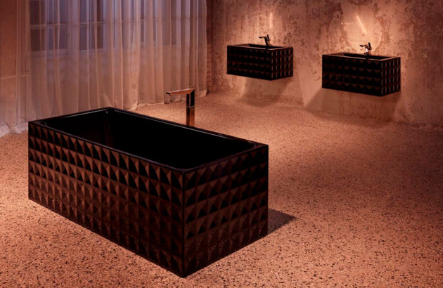 Baignoire ïlot émaillée