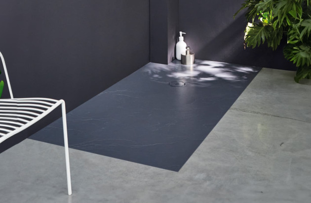 Receveur de douche sur mesure noir