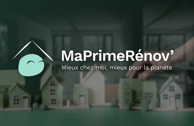 Visuel MaPrimeRenov' avec une tagline