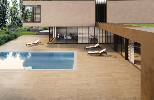 Carrelage extérieur pour terrasse et abords de piscine