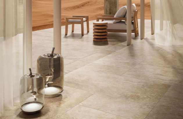 Carrelage en pierre naturelle