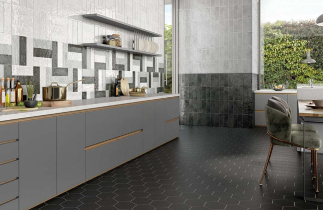 Carrelage effet zellige de Pavigres collection Cottage