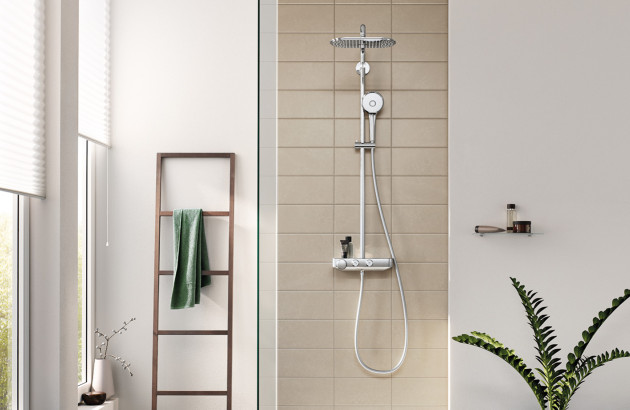 Colonne de douche apparente