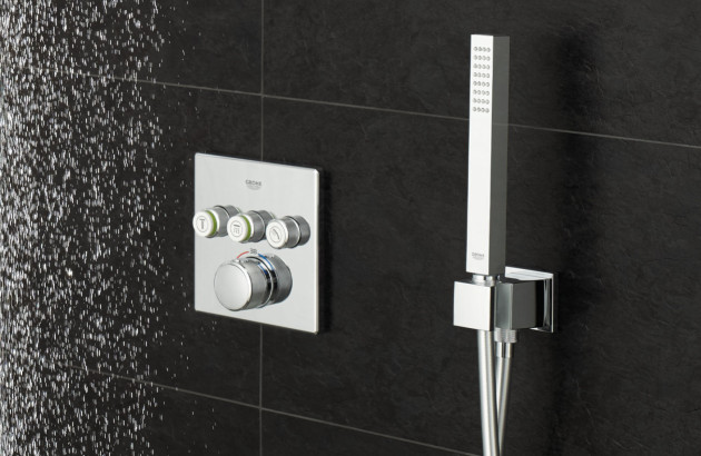 Mitigeur douche encastré SmartControl Cube de Grohe