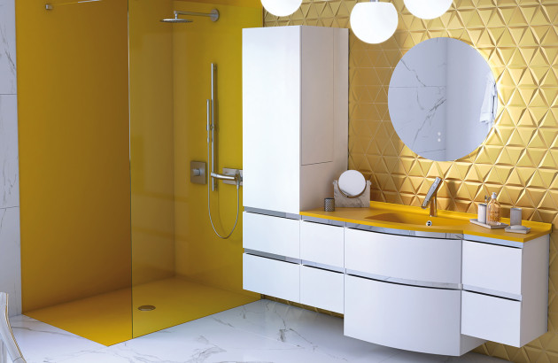 Carrelage Colore Salle De Bain