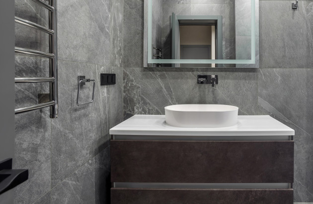 Salle de bains exigue 3m2