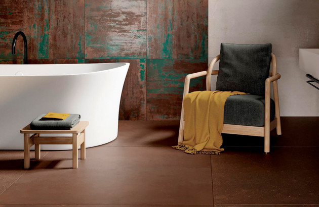 Carrelage marron collection Materia de Ceramiche Piemme