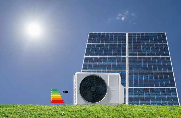Panneaux solaires, pompe à chaleur et classe énergétique 
