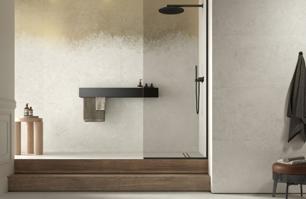 douche effet ciré