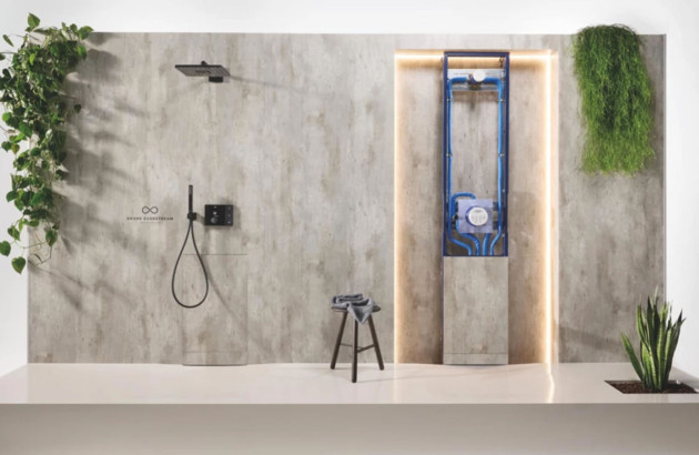 Présentation douche recyclante