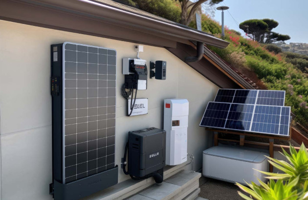 Installation technique photovoltaïque dans une maison