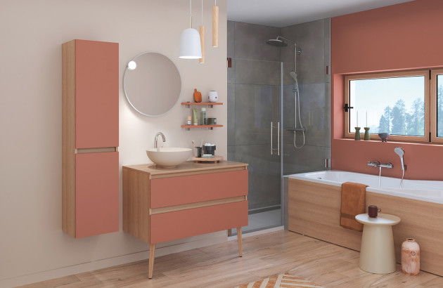 La peinture pour le bois de votre salle de bains ? Une palette infinie de possibilité ! 