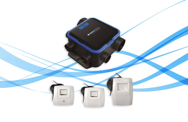 Ventilation salle de bains double flux Aldes kit Easyhome Hygro