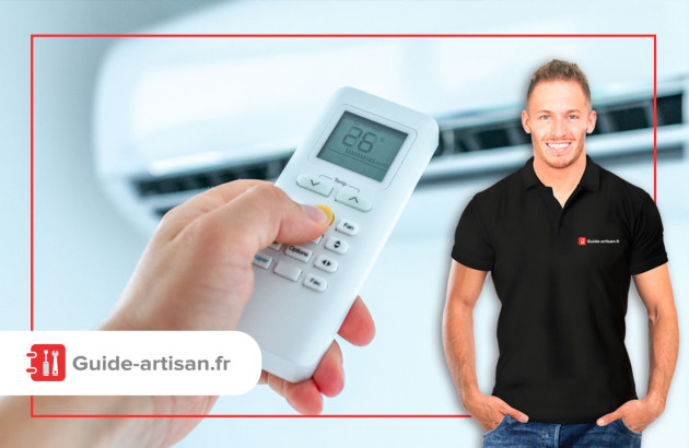 Illustration appel guide artisan pour climatisation