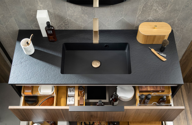 lavabo noir