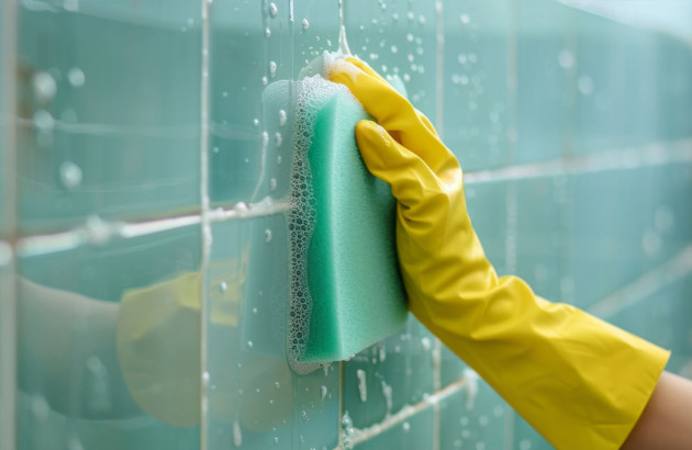 Nettoyage faiënce salle de bain