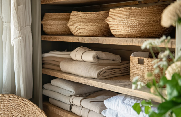 Éléments de rangements éco-responsables pour salle de bains