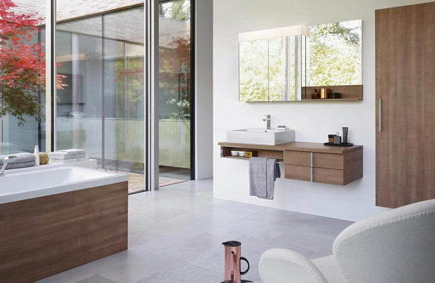 Créez une pièce d'eau moderne grâce à Vero de Duravit