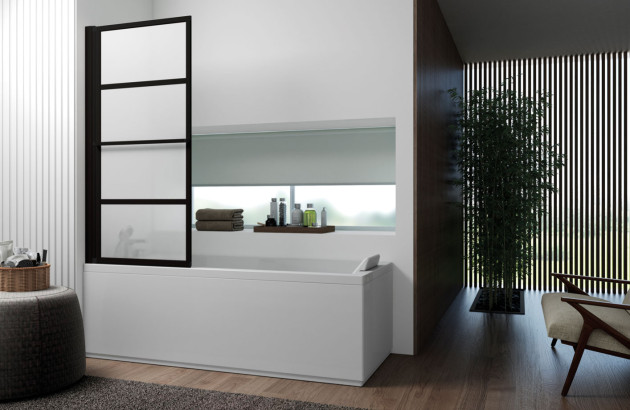 Salle de bain style japandi 