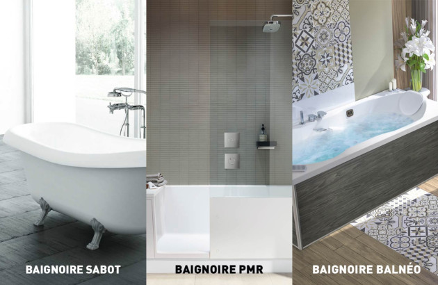 Baignoire Fidji Cedam, Baignoire Shower and bath Duravit, Baignoire Romanza Grandform