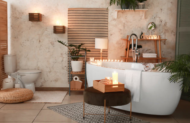 Salle de bains ambiance spa