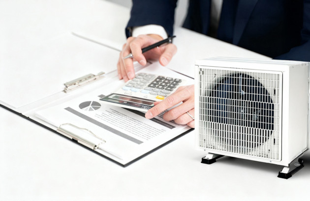 Calcul du devis pour installation de climatisation.