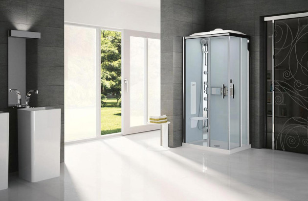 Cabine de douche intégrale Glax de Novellini