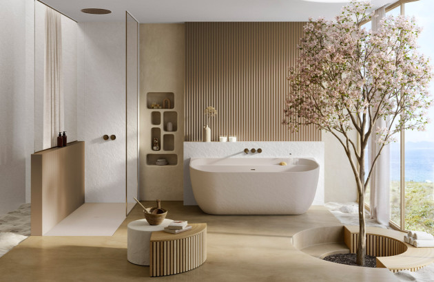 Panneaux muraux texturés Acquabella