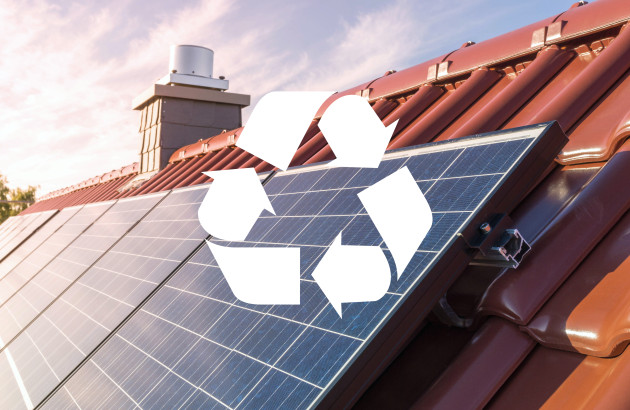 Panneaux solaires photovoltaïques recyclables