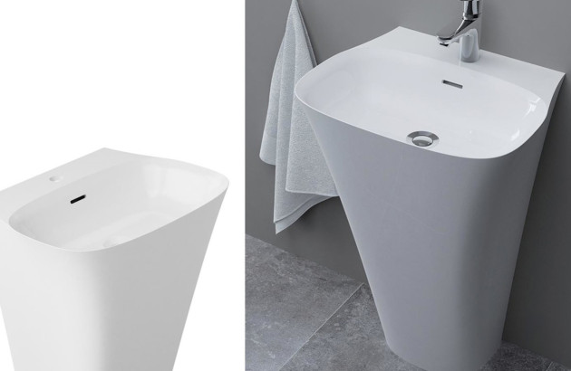 Deux images de vasques totem