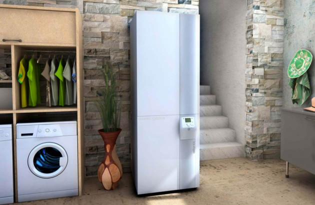 Unité intérieure de pompe à chaleur dans un appartement