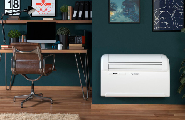 Climatiseur monobloc design dans un bureau moderne