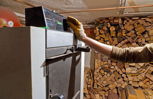 Chaudière à bois déchiqueté entretenu par un professionnel