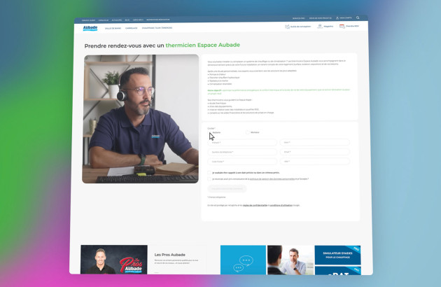 Conseiller thermicien Espace Aubade