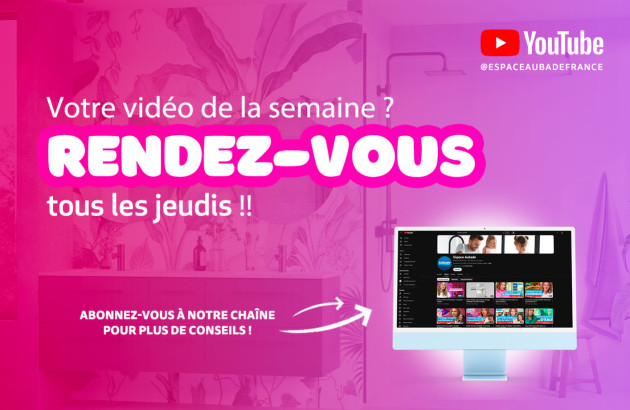 Abonnez-vous à la chaine youtube Espace Aubade